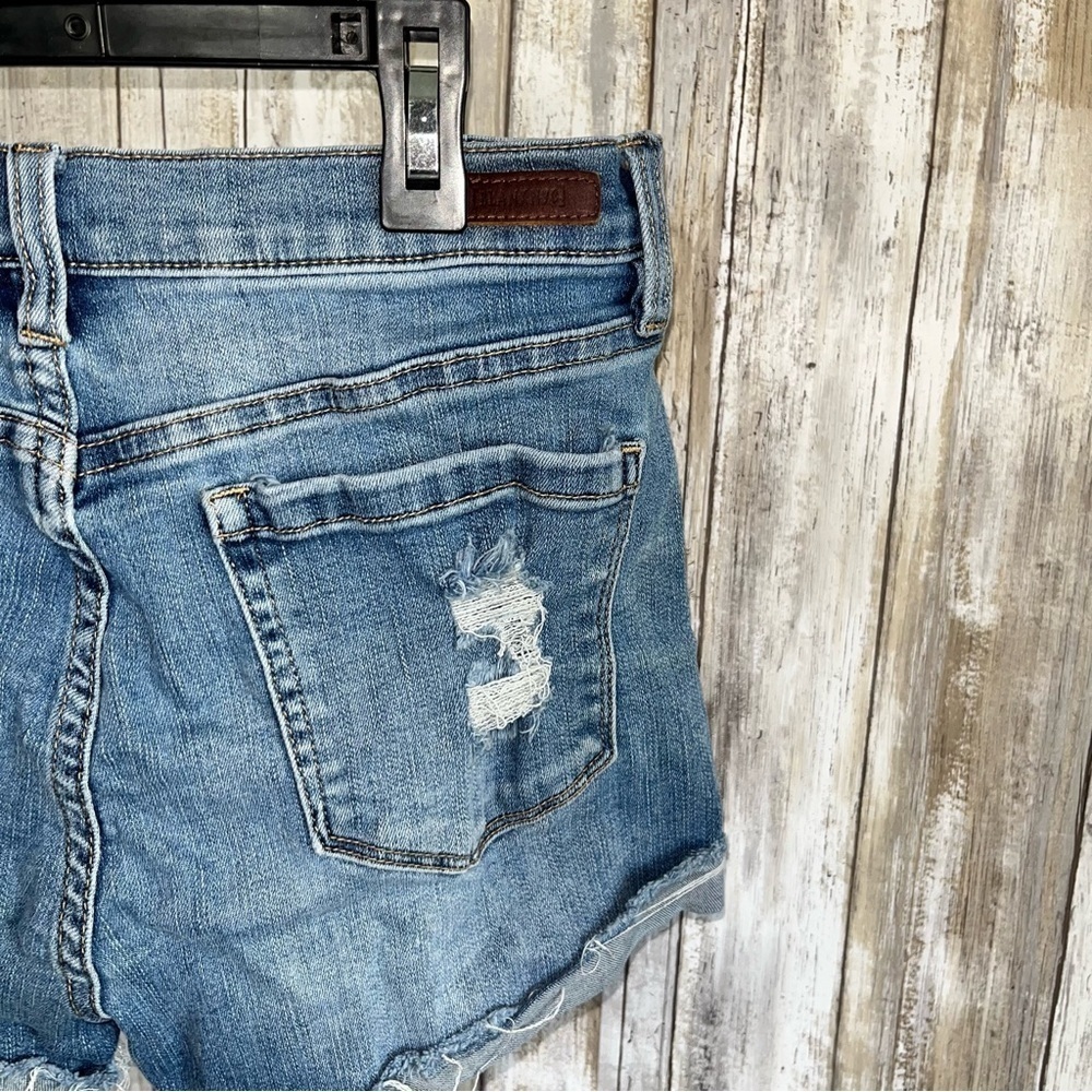 BlankNYC Fulton Distressed Rolled Jeans - Picture 4 of 5